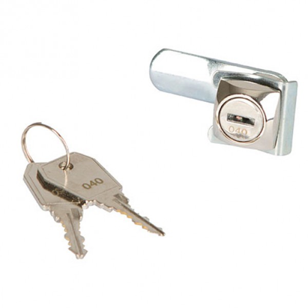 Vervangslot met 2 sleutels voor zadelkast Kerbl