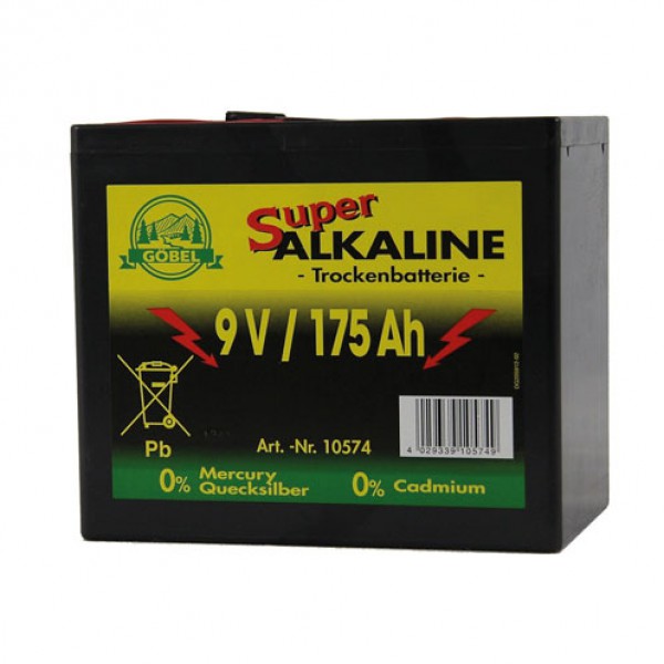 Göbel Alkaline batterij 9V/175Ah