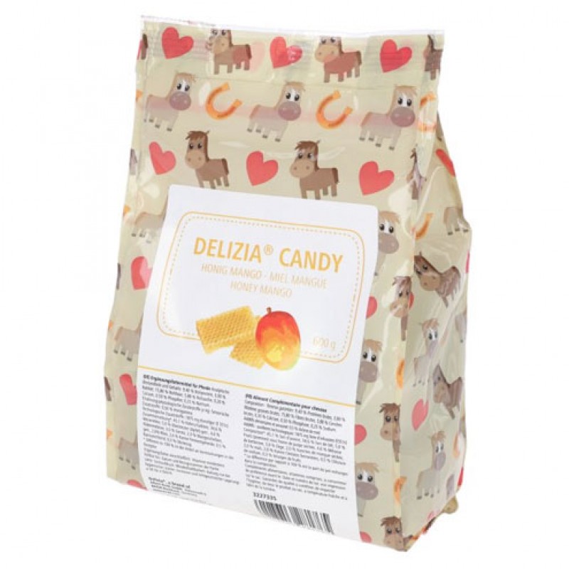 Delizia Candy - Honing/Mango 600g