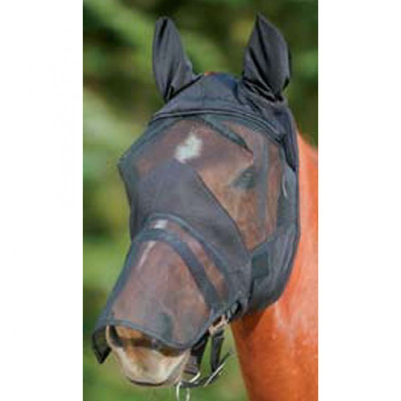 Vliegenmasker met neusbescherming Pony
