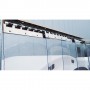 Strokengordijn PVC 300x3mm transparant, rol 50 meter