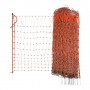 AKO 112/2 oranje afrasteringsnet voor pluimvee, elektrificeerbaar 50m