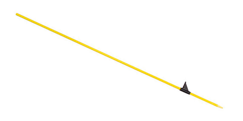 Speedrite Glasvezelpaal geel 12 mm x 1,25 meter